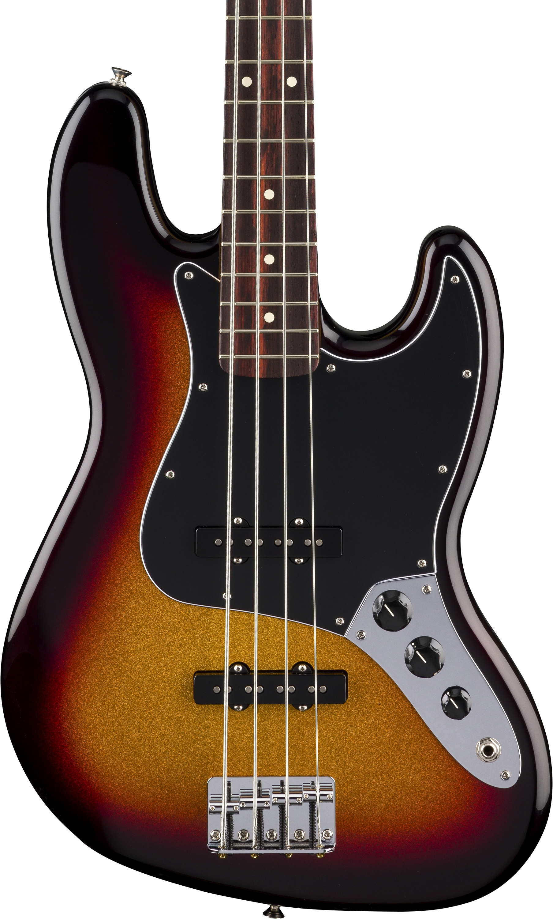 Fender LTD Player II Jazz Bass in Sparkle Three Tone Sunburst Rosewood Board